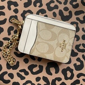 Coach Zip Card Case